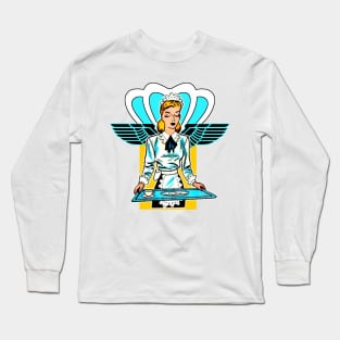 Flight attendant angel Long Sleeve T-Shirt